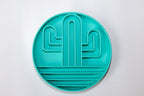 Slow Feeder Dog Bowl - Turquoise